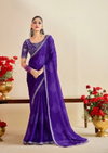 Bandhniya By Stavan Georgette Fancy Pattern With Embroidery Border Saree Wholesale In India